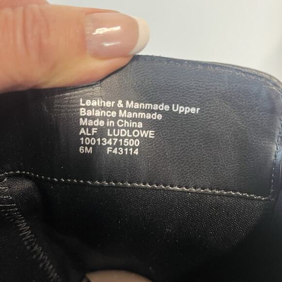 Alfani Step Flex Ludlowe Black Leather Stretch Knee High Riding Boots Size 6 M